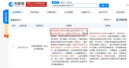 合肥拍拍貸信息科技調整經營范圍，剝離金融業務流程外包聚焦技術咨詢